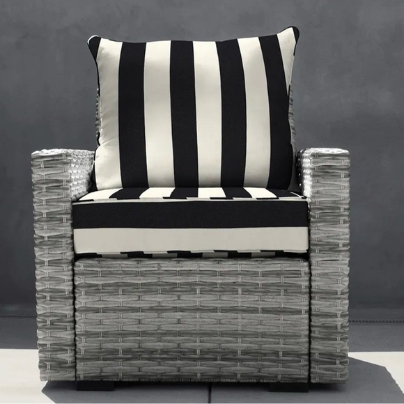 Brooks Brothers Other - NEW Brooks Brothers Indoor Outdoor Cushions - Black and White